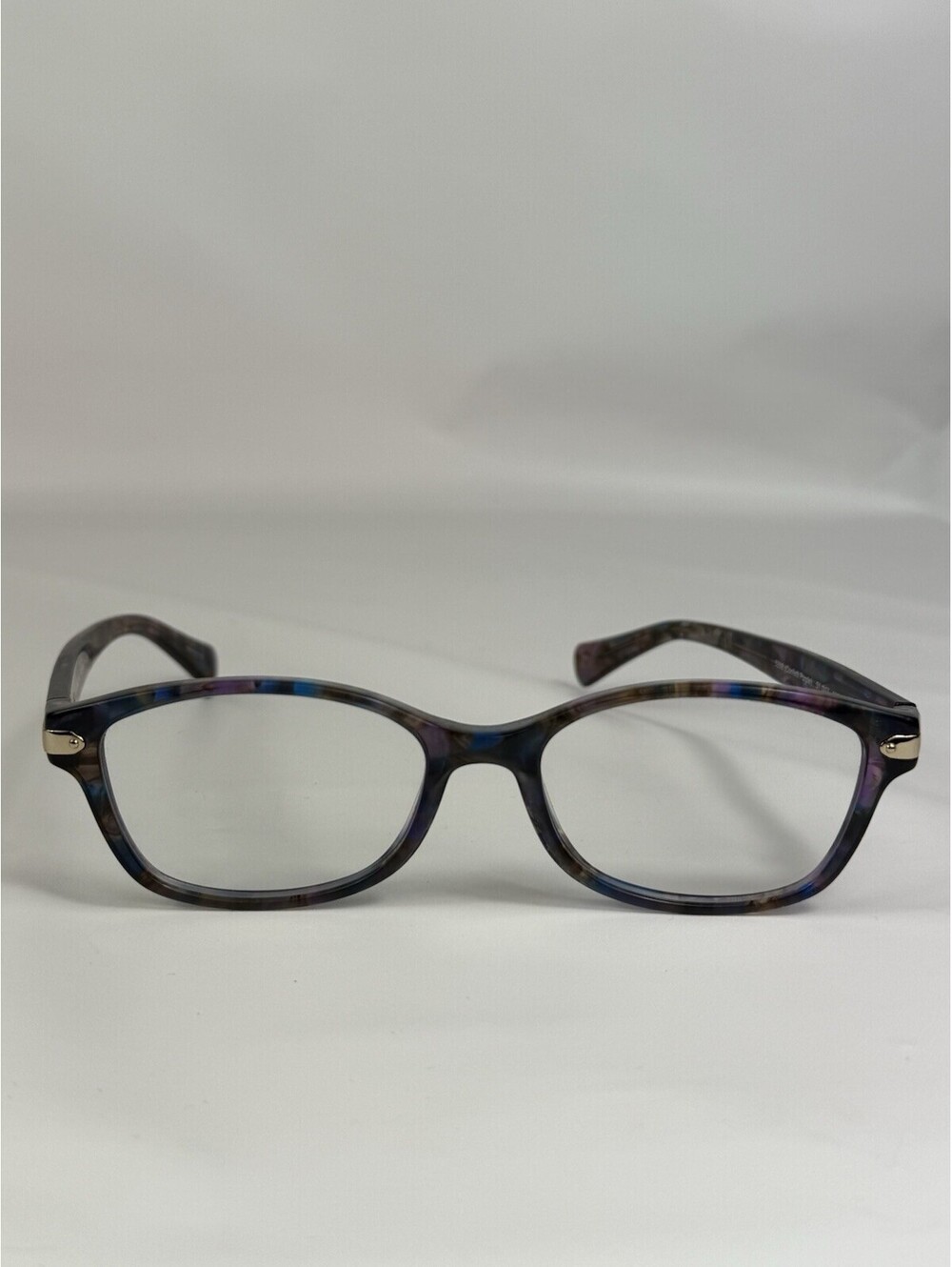 COACH Eyeglasses HC 6065 5291 CONFETTI PURPLE Signature C FRAMES ONLY 51-17-135